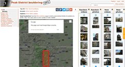 Desktop Screenshot of peakbouldering.info